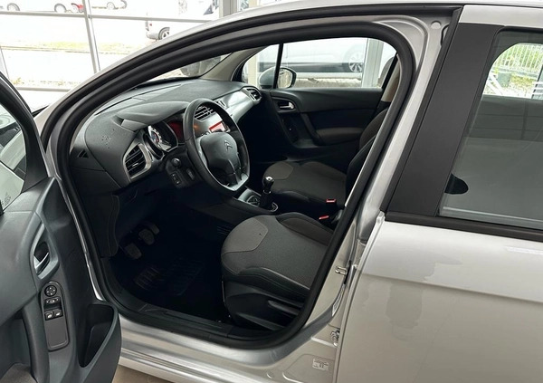 Citroen C3 cena 24900 przebieg: 86976, rok produkcji 2014 z Osieczna małe 211